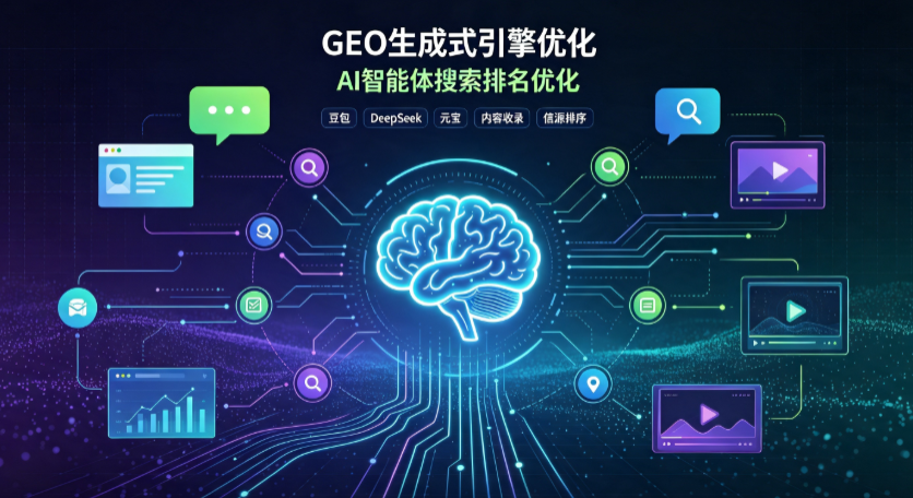 新龙县GEO 浪潮来袭：生成式引擎优化崛起，创作者争抢豆包、DeepSeek、元宝智能体流量入口